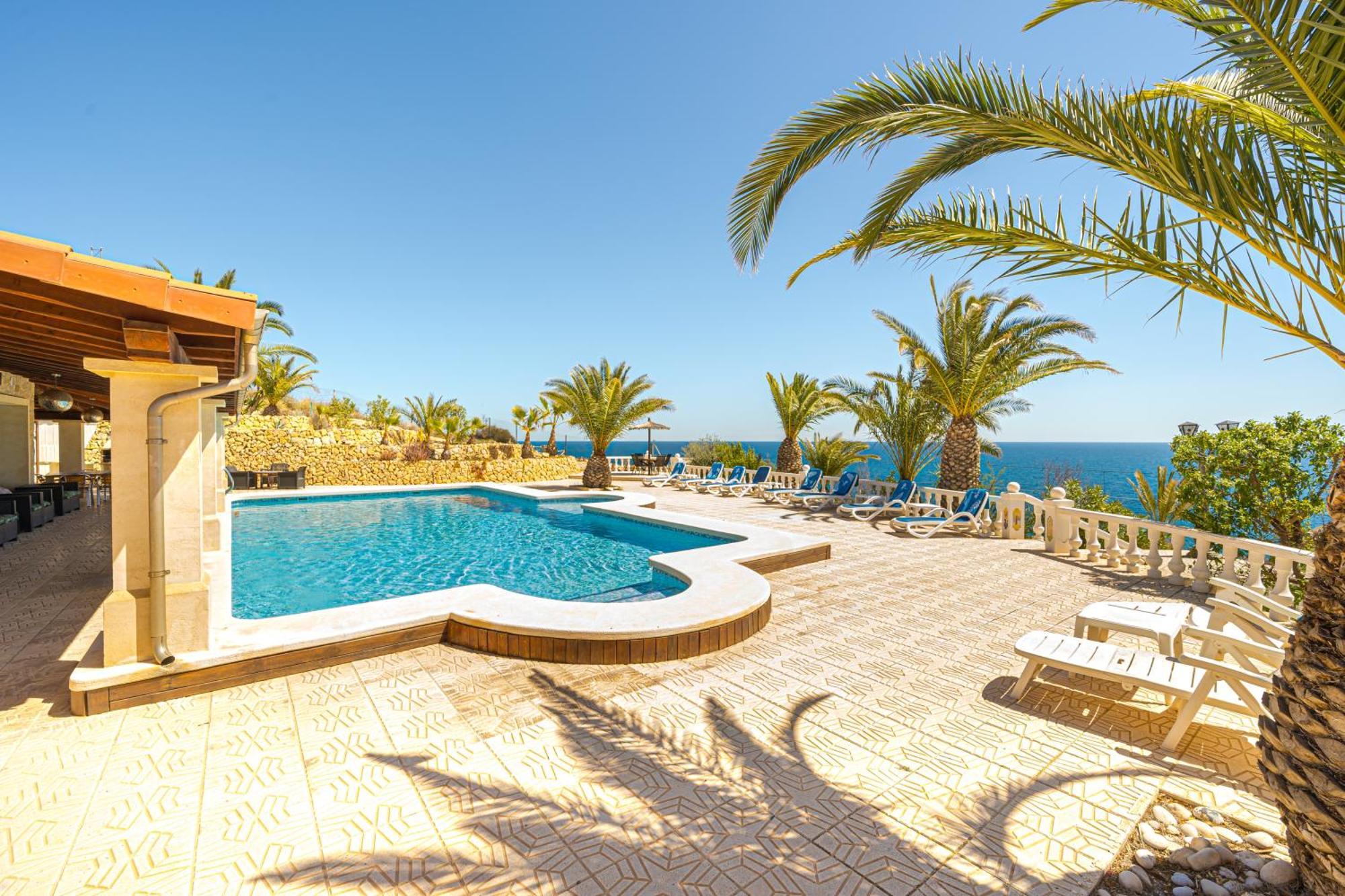 Stunning Villa Carichel Blanc Villajoyosa  Exterior foto